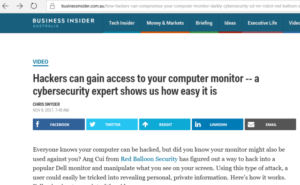 Tampilan Monitor Anda Rentan Dibajak Hacker