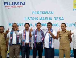 3 Desa di MTB Resmi Terima Suplai Aliran Listrik