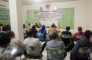KPU Kota Tual Gelar Rakor Pencalonan Parpol Peserta Pemilu