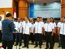 Pengurus PWI Maluku resmi dikukuhkan