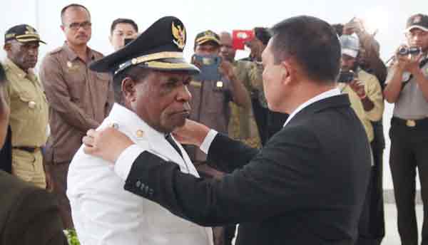 Penjabat Bupati Paniai Musa Isir