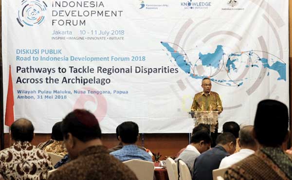 Pemprov Dukung langkah Bappenas RI di Indonesia Timur