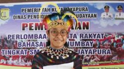 10 SMP Ikut Lomba Cerita Rakyat Berbahasa Port Numbay 19 Marta Mano Koreri