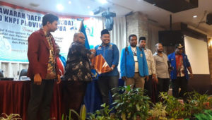 Wanimbo Resmi Pimpin KNPI Papua