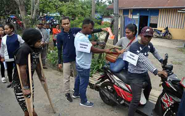 37 Adegan Dalam Reka Ulang Kasus Pembunuhan di Wamena