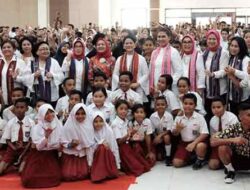 Di Ambon, Ibu Negara Ajak Anak-anak Jauhi Narkoba