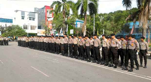 Personel Polres JPR Kota koreri
