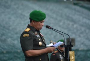 Yonif 756/Wimane Sili Alih Kodal Ke Korem 172/PWY