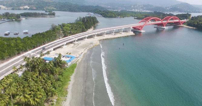 Jembatan Hamadi Holtekamp, Kota Jayapura, Provinsi Papua