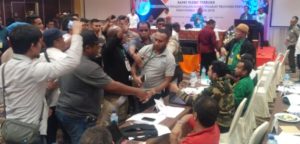 Pleno Rekapitulasi Tingkat Provinsi Papua Ricuh