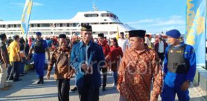 Kontingen Kafilah Malra Disambut Tarian Cakalele Buru Di Namlea