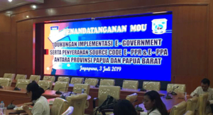 Pemprov Papua – PB Teken MoU Implementasi e-Goverment