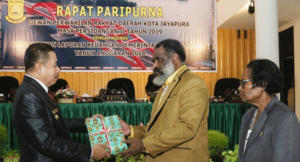 DPRD Kota Jayapura Gelar Paripurna LKPD 2018