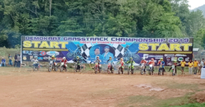 150 Pembalap Ikut Demokrat Grasstrack Champonship 2019