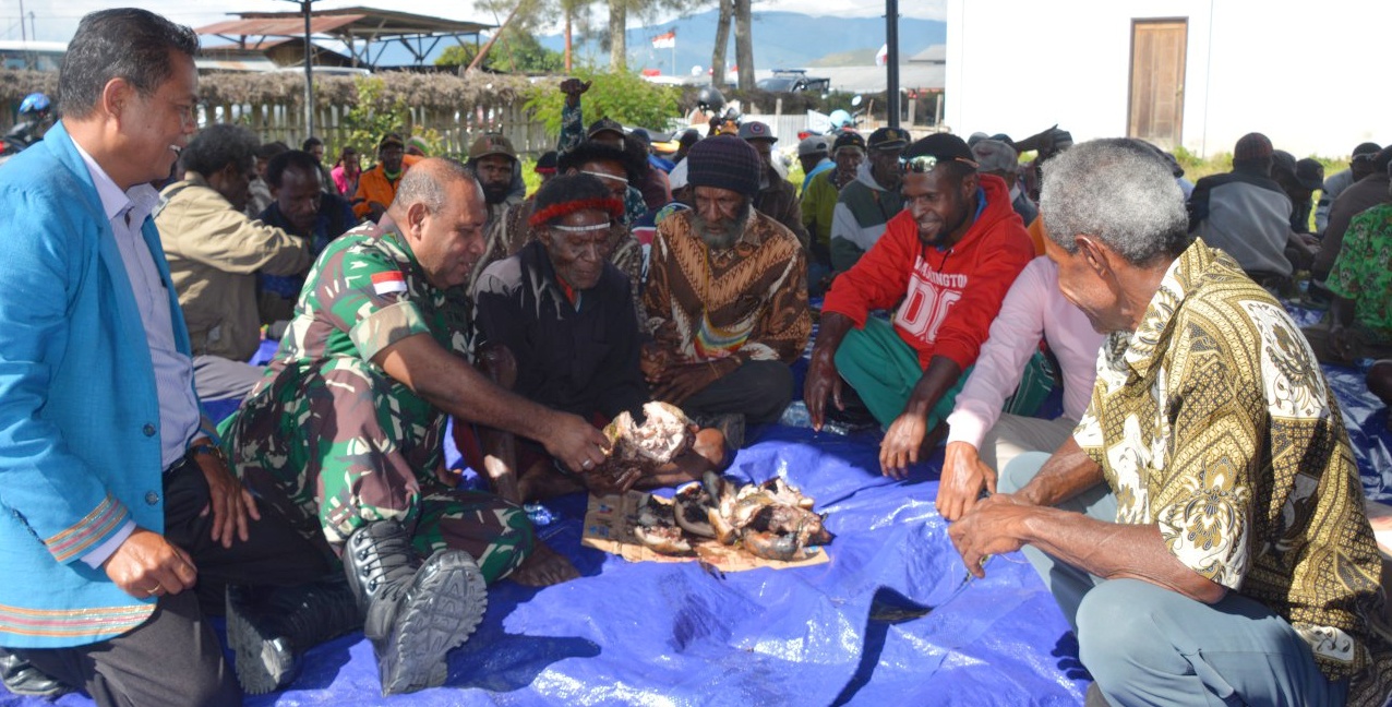 Syukuri Pulihnya Wamena, Warga Gelar Tradisi Bakar Batu 1 IMG 20191019 153924