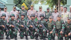 Kapolda Papua Kunjungi Satgas Pantas RI – PNG di Skouw