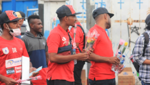 Persipura Gelar Aksi Turun Jalan Dukung Papua Damai