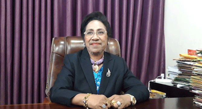 Sekwan DPR P Juliana Waromi di