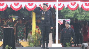 Wakapolda Papua Pimpin Peringatan HUT ke 74 Korps Brimob Polri