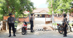 Satuan Samapta Polres MTB Gelar Pam di Sejumlah Gereja