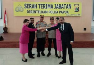 Kombes Papare Resmi Jabat Dir Intelkam Polda Papua