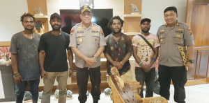 Bertemu Kapolda Papua, Mahasiswa Eksodus di Timika Curhat