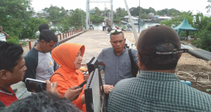 Komisi 3 DPRD Maluku Tinjau Pekerjaan Jembatan Fair