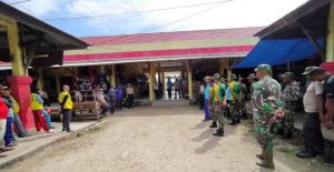 Kodim 1712/Sarmi Gandeng Dinkes Sosialisasi Pencegahan Covid-19