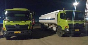 Satgas Amankan 2 Truk Tangki Pengangkut 55 Ton Minyak Curian Pertamina