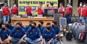 Polres Nabire Berhasil Bongkar Gembong Pencurian, 9 Pelaku Ditangkap