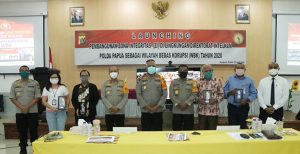 Kapolda Launching Pembangunan ZI WBK 2020 Dit Intelkam Polda Papua