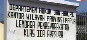 Cegah Covid-19, Ratusan Penghuni Lapas Abepura Dirumahkan