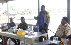 Kapolres MTB Puji Upaya Pencegahan Covid-19 di Selaru