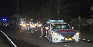 Cegah Covid-19, Polres Biak Gencar Melaksanakan Patroli Gabungan