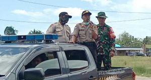6-14 April 2020, Kabupaten Sarmi Tutup Akses Jalan