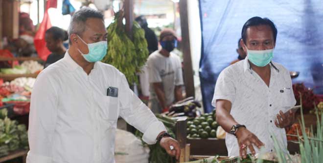 Satgas Pangan C 19 Papua Sidak