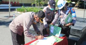 Sejumlah Perwira Polres MTB Jalani Mutasi
