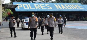 Personil Polres Nabire Diminta Maksimal Tangani Covid-19