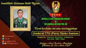 Mantan Panglima TNI Djoko Santoso Tutup Usia