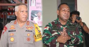 Kapolda-Pangdam Cenderawasih Kunker Bersama ke Mimika