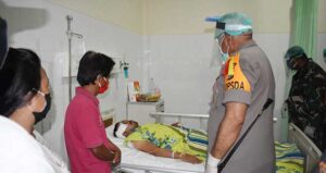 Kapolda dan Pangdam Jenguk Korban Penyerangan di RSUD Nabire
