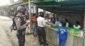 Polres Mamberamo Raya Beri Imbauan Cegah Penyebaran Covid-19