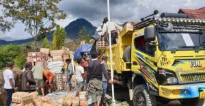 Langgar Kesepakatan, Polisi Tolikara Amankan Sopir dan 4 Truk
