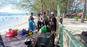Polresta Jayapura Gelar Patroli Imbau Warga di Tempat Keramaian