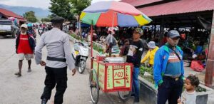 Polsek Wamena Kota Gencar Patroli Jaga Kamtibmas