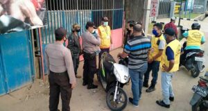 Patroli Gabungan Tegur Warga Yang Masih Beraktivitas di Heram