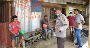 Wakapolres Tolikara Pimpin Patroli Dialogis Cegah Corona di Wenam