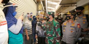 Panglima TNI-Kapolri Cek Disiplin Protokol Kesehatan di Semarang