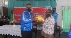 Kapolda-TsoP Salurkan Bantuan di Gereja Advent Harapan Sentani
