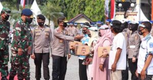 Kapolri Luncurkan Baksos Serentak Peringati HUT Bhayangkara ke 74